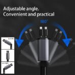 120W 4 in 1 Car charger - Image 4
