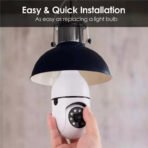 Wireless Wifi Bulb Security Camera - Image 2