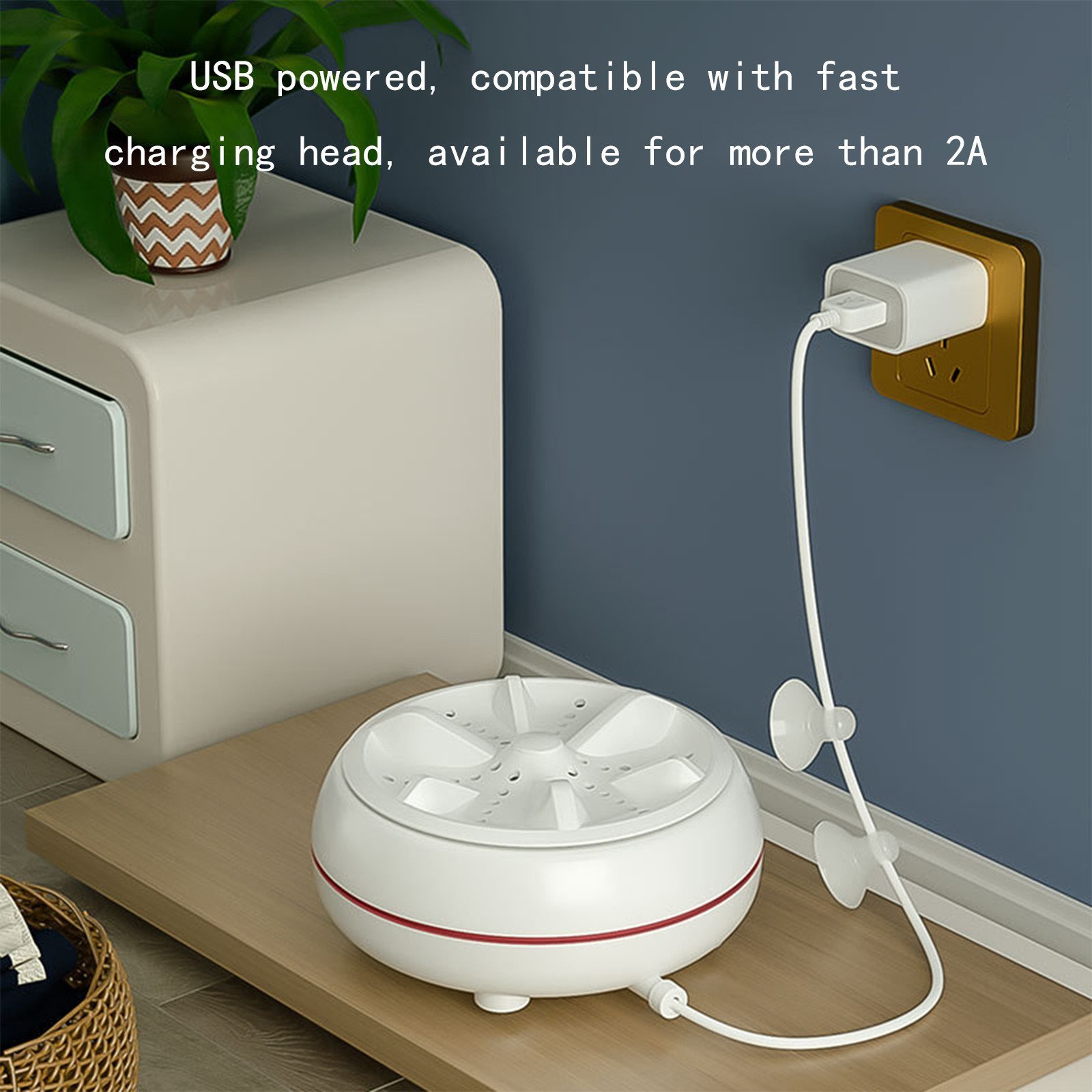 Kiplyki Wholesale Portable MINI Washer Mini Washing 3 In1 Dishwashers Mini Waves Convenient Travel Home Business Travel USB