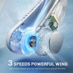 USB Rechargeable Neck Cool Fan - Image 4