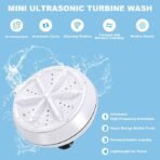 Mini Ultrasonic Washing Machine