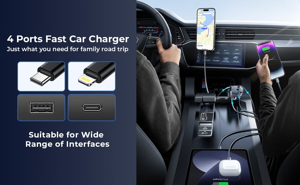 retractable car charger